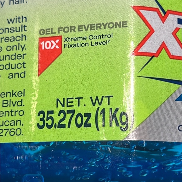 Wet Line Xtreme Professional Styling Gel Extreme 24 hr Hold 35.27 oz 1 Kg - Picture 7 of 8